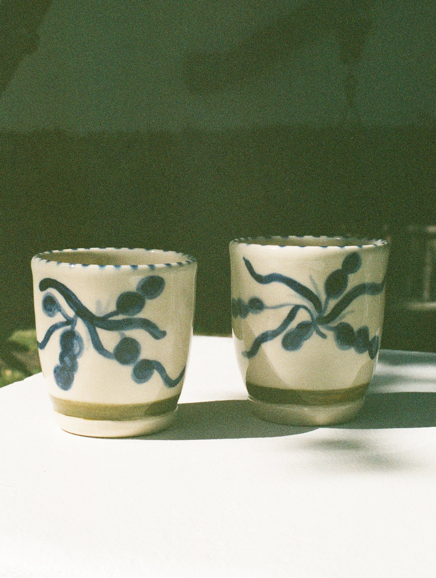 Porcelain - Set of Two Tumblers