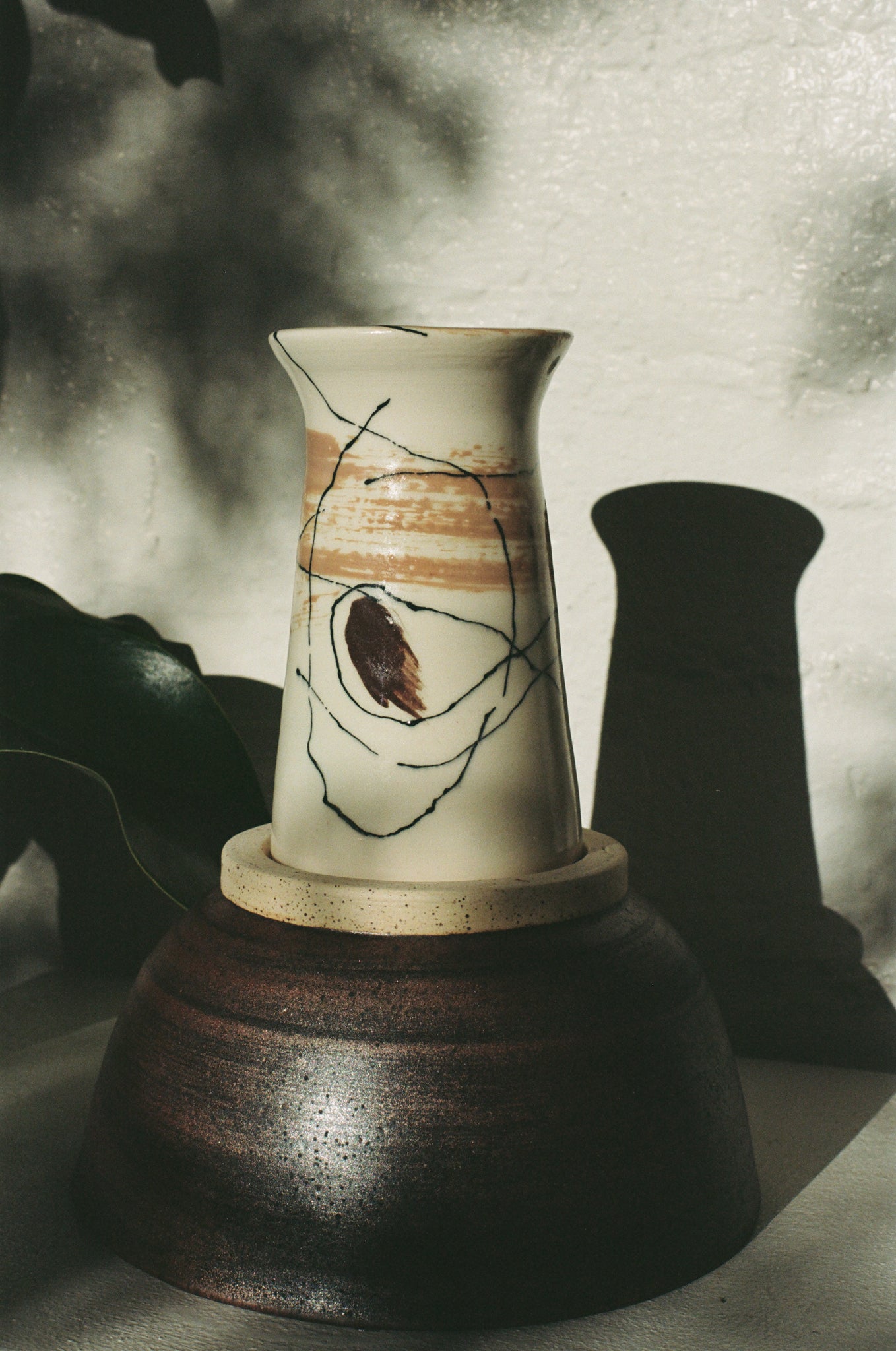 Porcelain Painted Vase