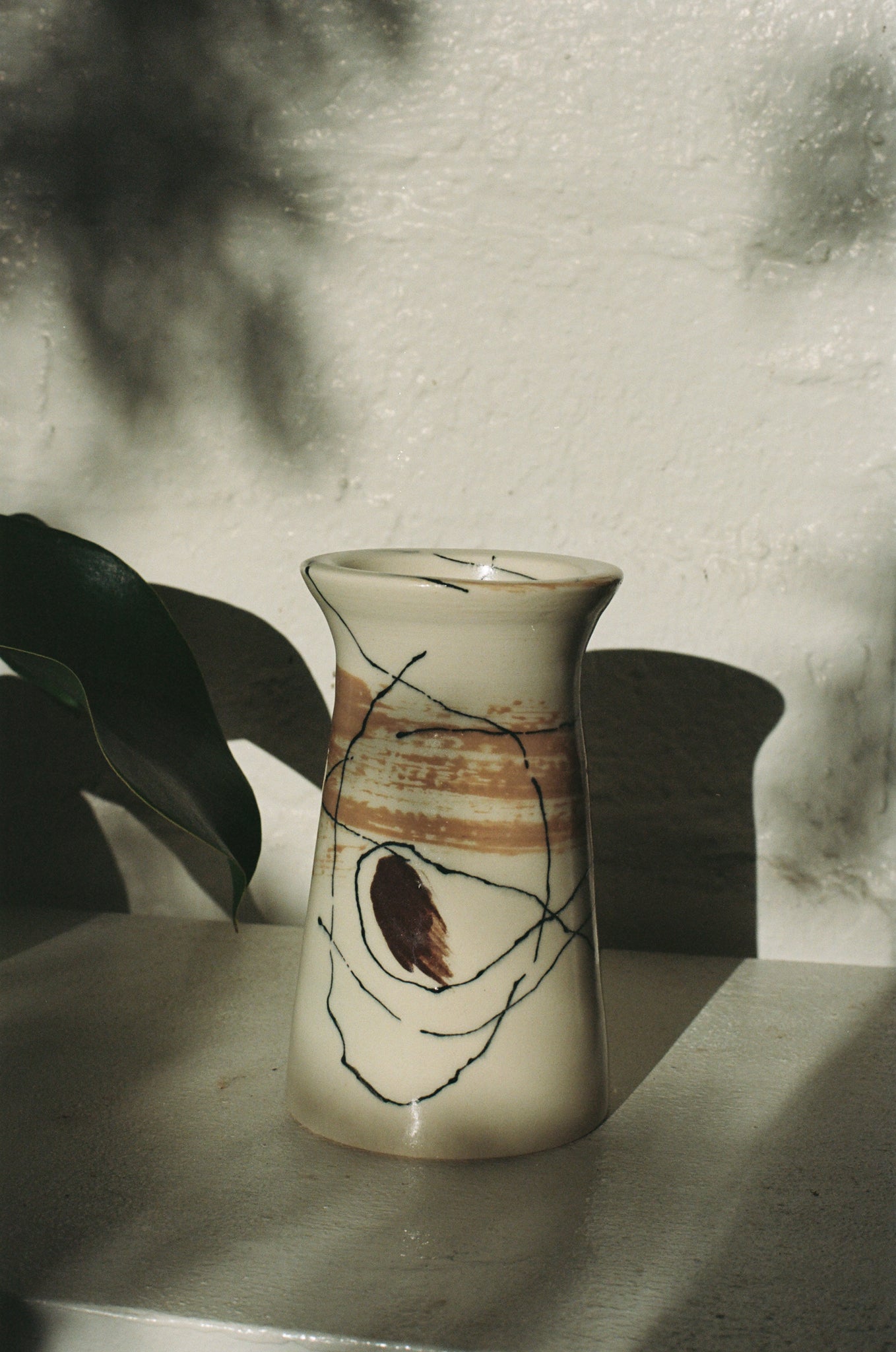 Porcelain Painted Vase