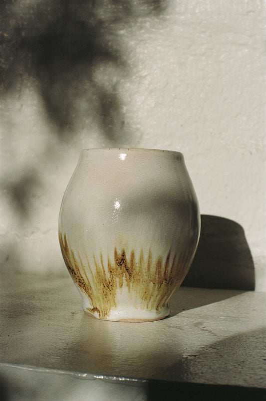 Porcelain Milky Vase