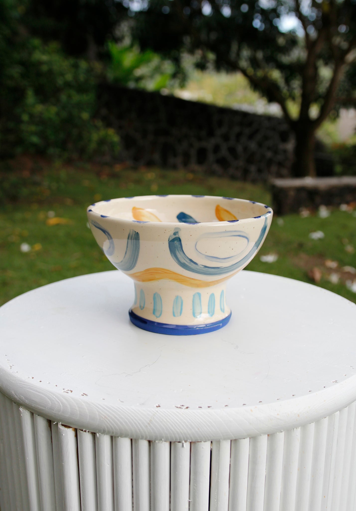 Hand-painted Fruit Bowl